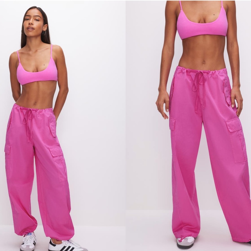 Good American Parachute Pants